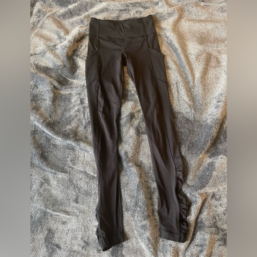 Lululemon leggings with pocket. Size 2